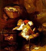 Landseer, Edwin Henry The Cat's Paw oil painting reproduction